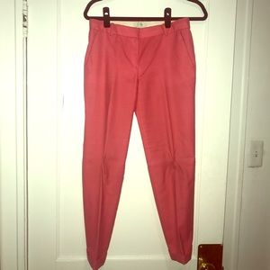 J. Crew Cafe Capri size 0 in pink
